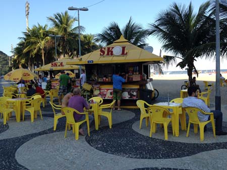 bar de plage copacabana